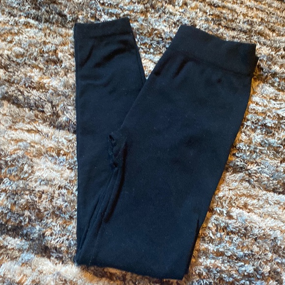 Pants - 2 pair Black Fleece lined Leggings